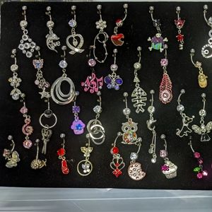 90s 2000s Belly Button Rings